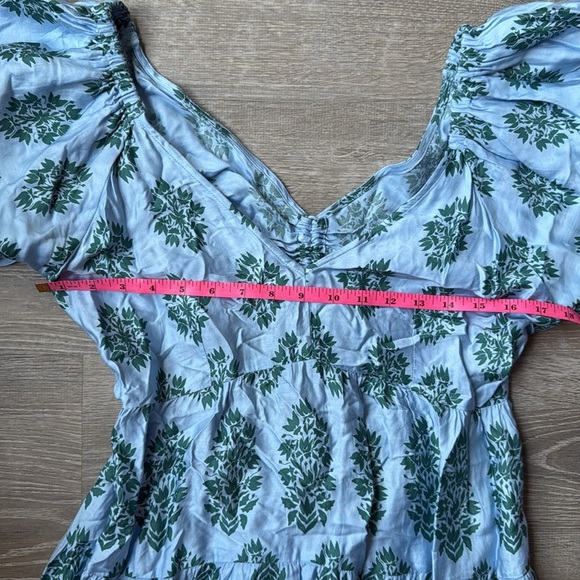 NEW Tuckernuck OMIKA Adia Baltic Ila Maxi Dress Medium - Picture 10 of 16